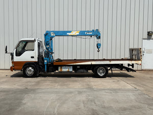 1998 Isuzu Elf Rollback Flatbed w/Crane