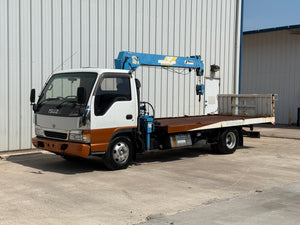 1998 Isuzu Elf Rollback Flatbed w/Crane