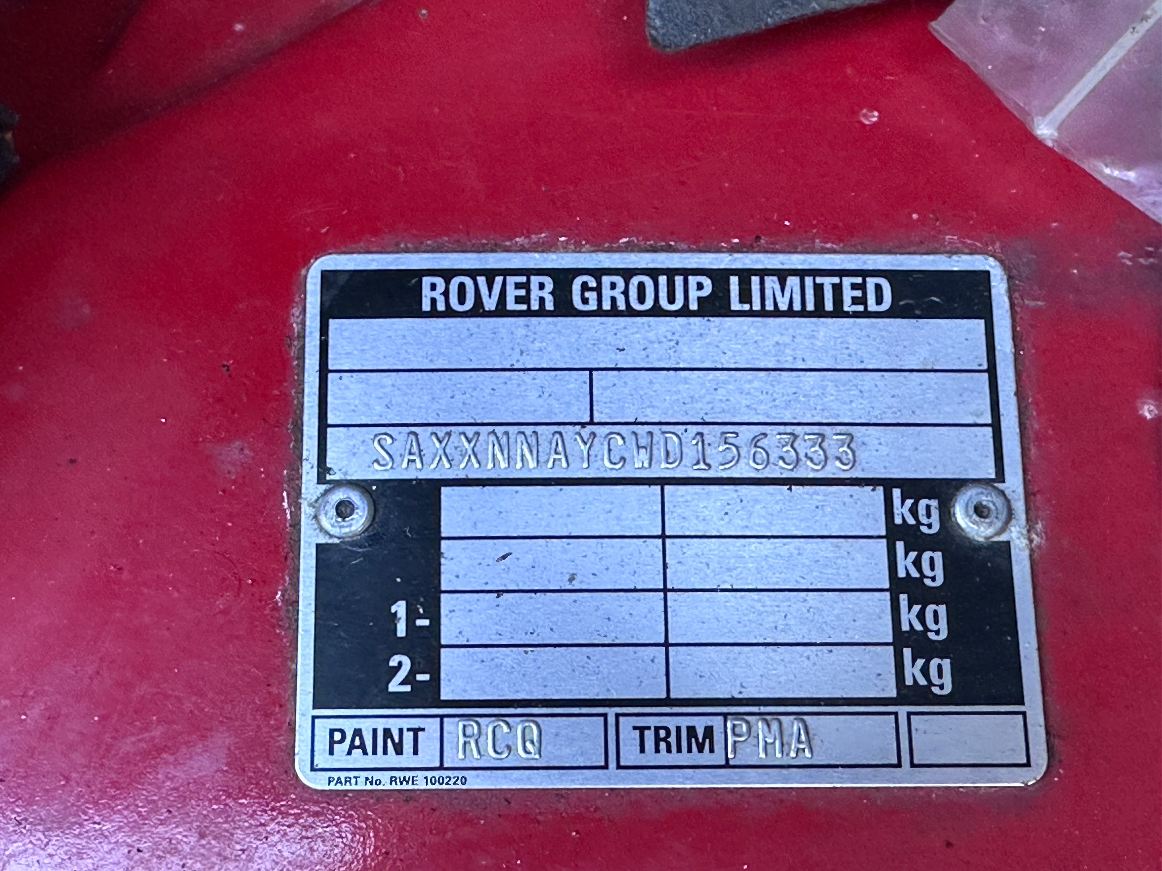 1998 Rover Mini Cooper Classic RHD  *SOLD*