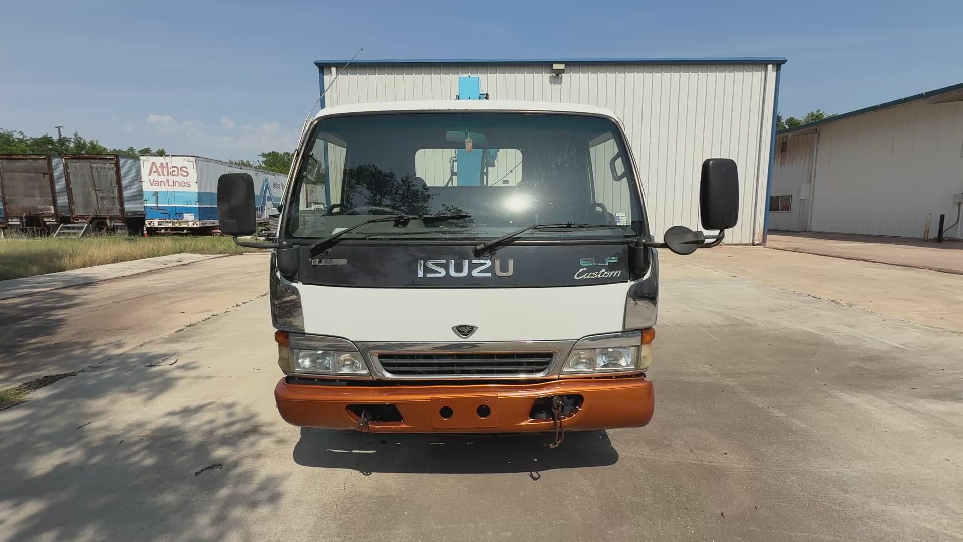 1998 Isuzu Elf Rollback Flatbed w/Crane